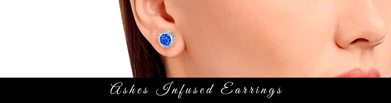 Ashes Infused Earrings - Aura-Star® Jewellery