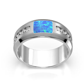 Ashes Infused JewelleryAura-Star Unisex Ring Great