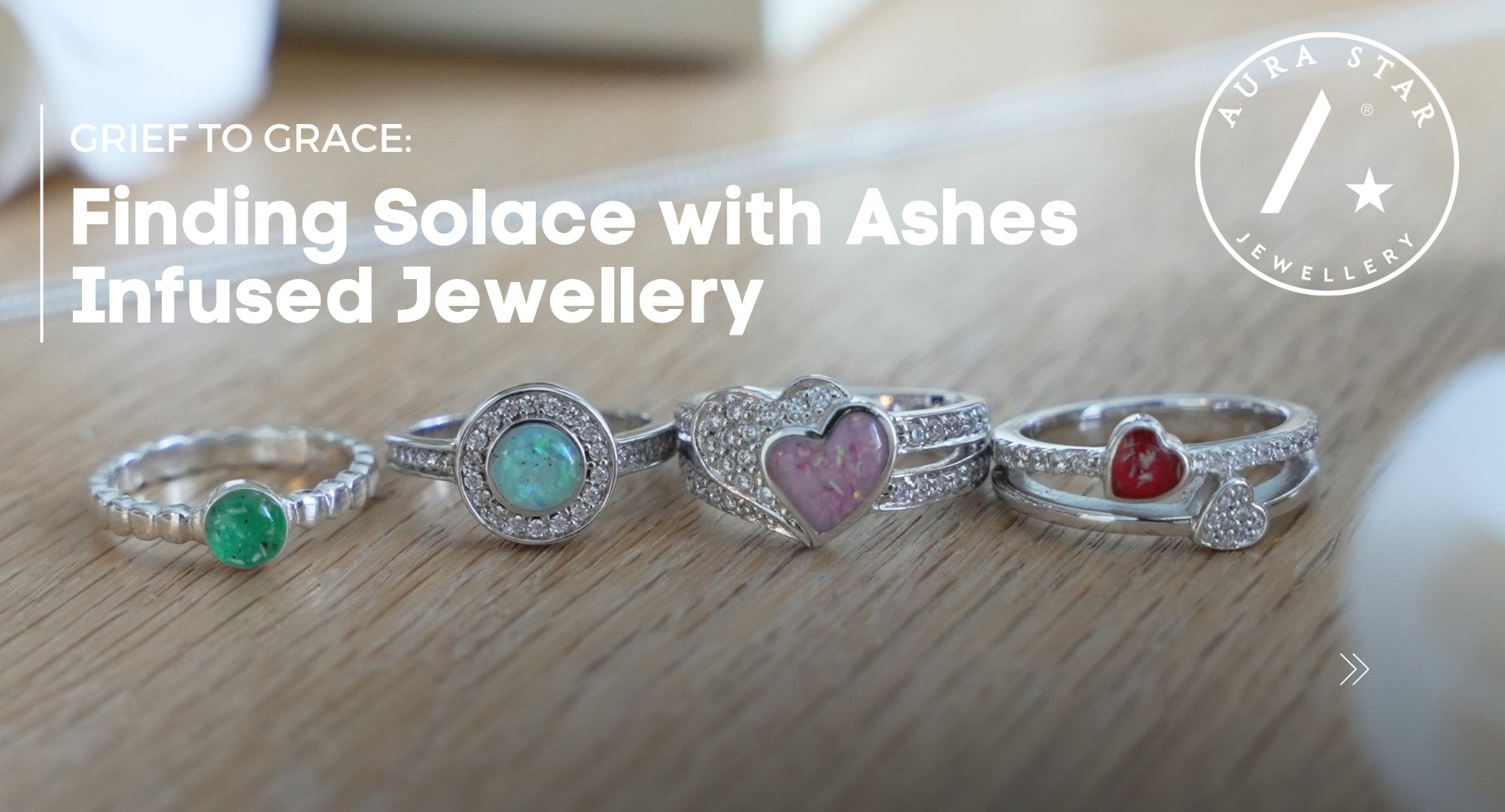 Grief to Grace: Finding Solace with Ashes Infused Jewellery - Aura-Star® Jewellery