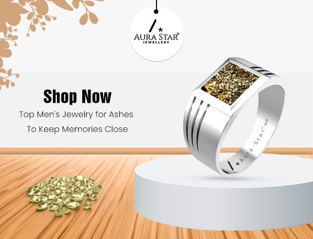 Shop Now: Top Men's Jewelry for Ashes to Keep Memories Close - Aura-Star® Jewellery