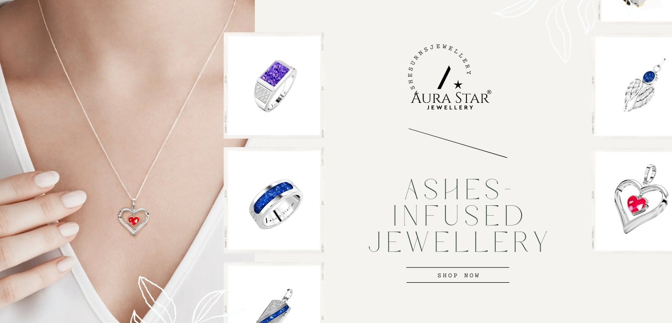 TURNING GRIEF TO GIFT WITH ASHES-INFUSED JEWELLERY - Aura-Star® Jewellery