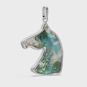 Aura-Star Horse Pendant