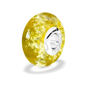 Ashes Infused JewelleryAura-Star Ashes Glass Bead