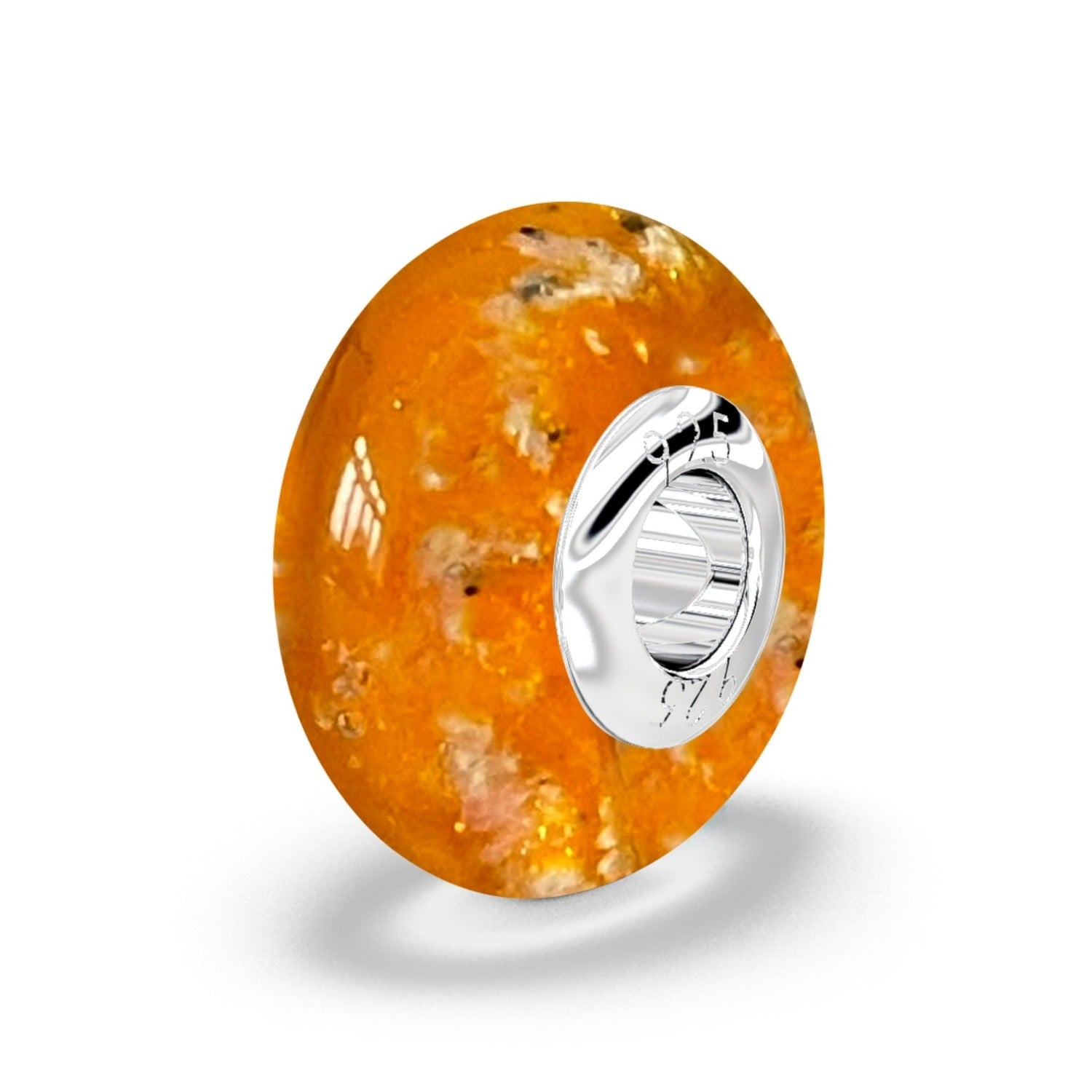 Ashes Infused JewelleryAura-Star Ashes Glass Bead