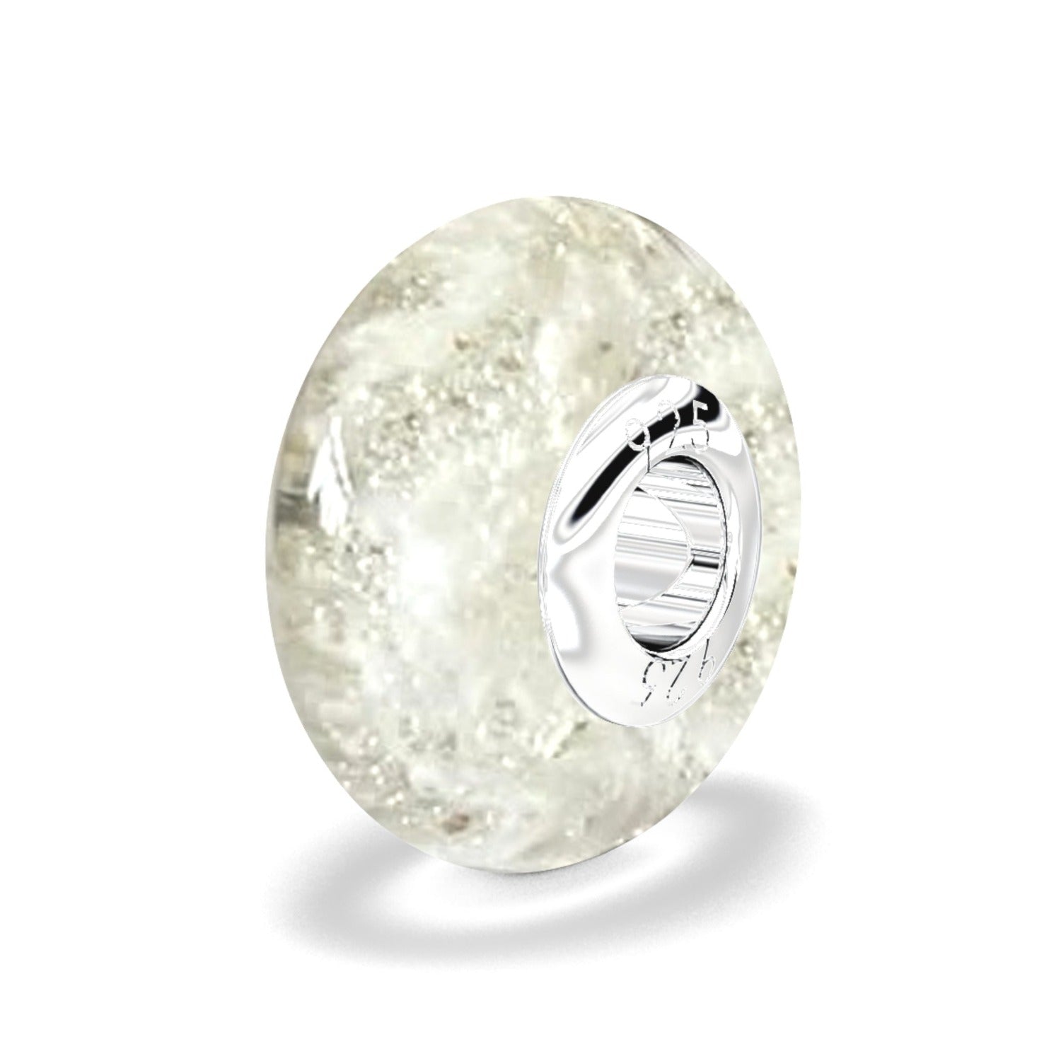 Ashes Infused JewelleryAura-Star Ashes Glass Bead