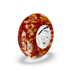 Ashes Infused JewelleryAura-Star Ashes Glass Bead