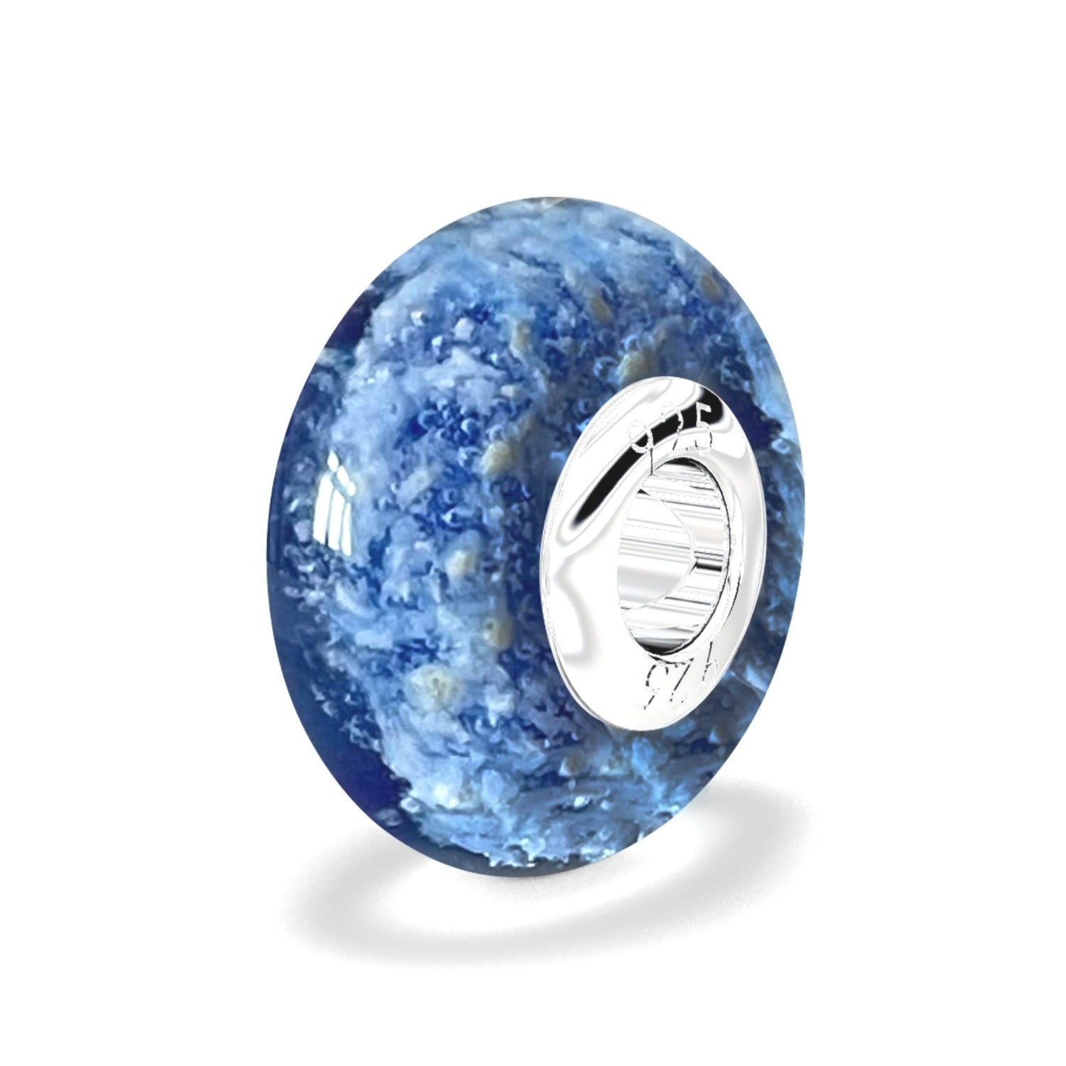 Ashes Infused JewelleryAura-Star Ashes Glass Bead