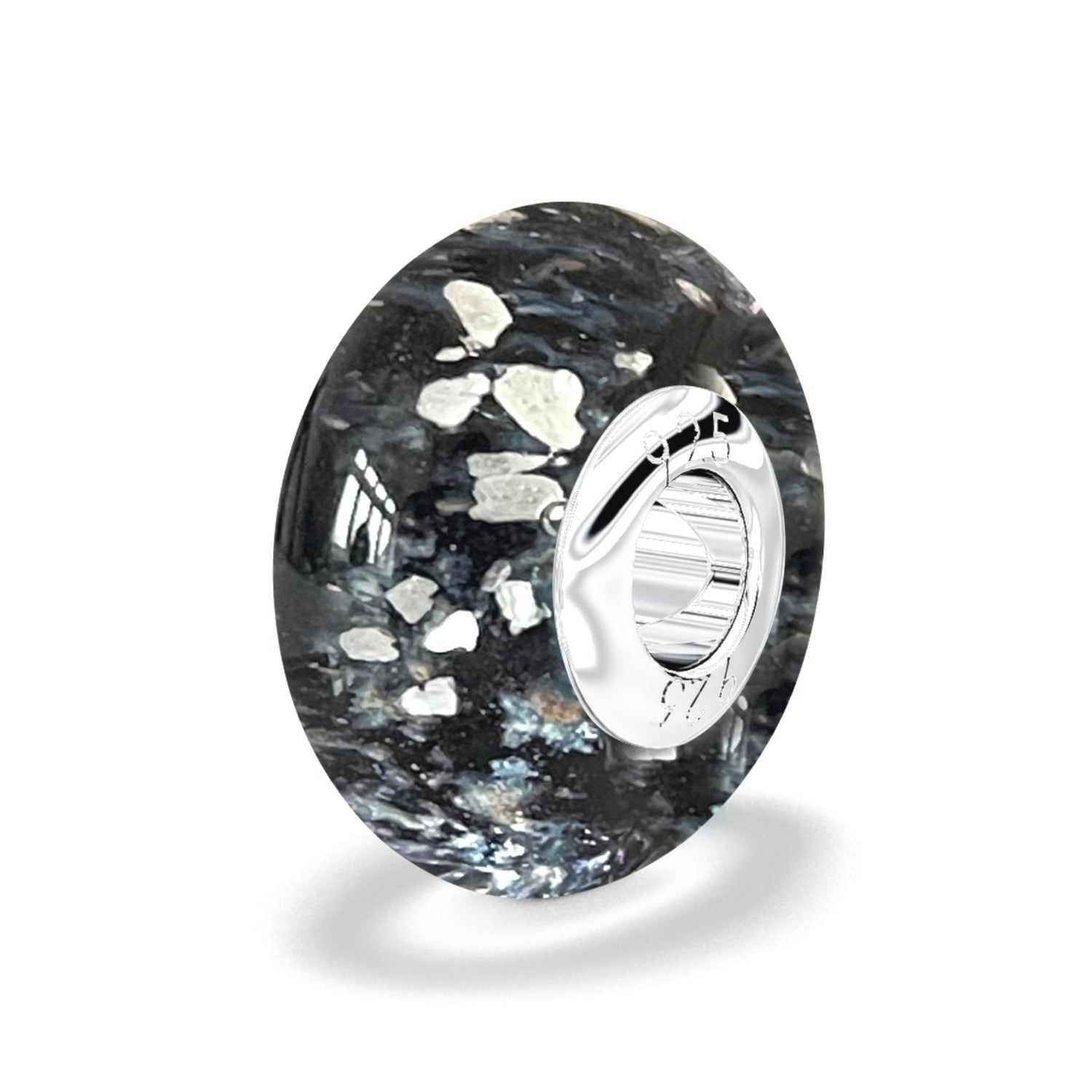 Ashes Infused JewelleryAura-Star Ashes Glass Bead