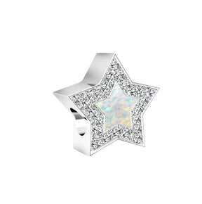 Ashes Infused JewelleryAura-Star Bead Spiritual
