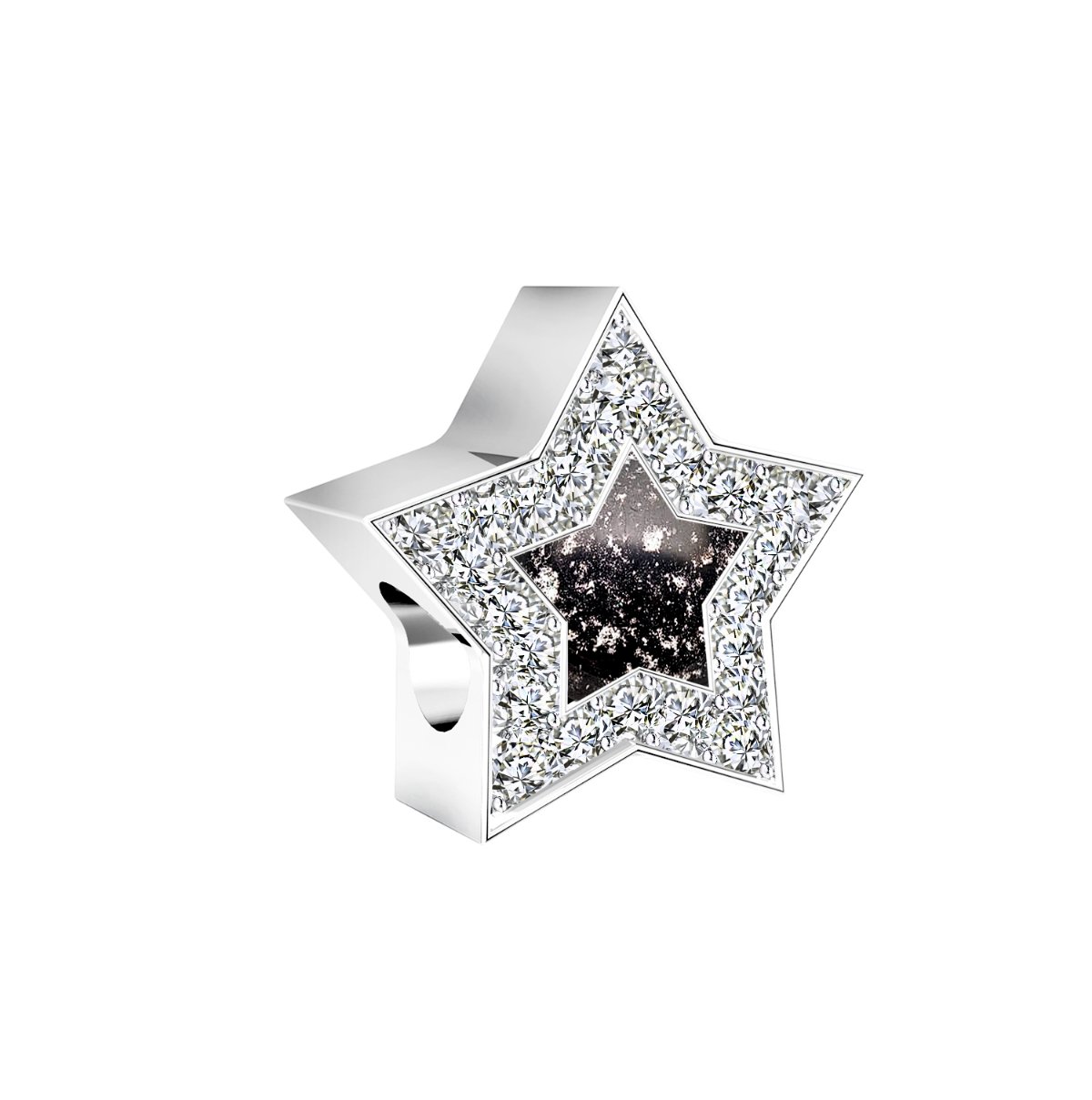 Ashes Infused JewelleryAura-Star Bead Spiritual