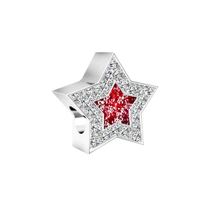Ashes Infused JewelleryAura-Star Bead Spiritual