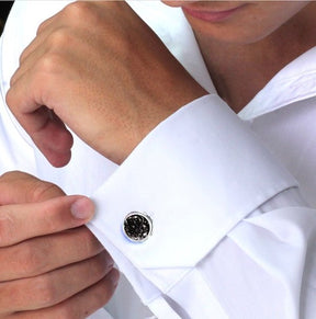 Ashes Infused JewelleryAura-Star Cufflinks Classic
