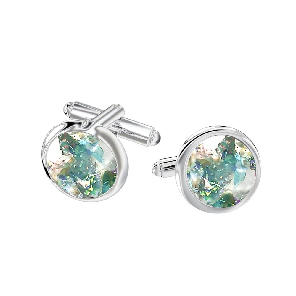 Ashes Infused JewelleryAura-Star Cufflinks Classic