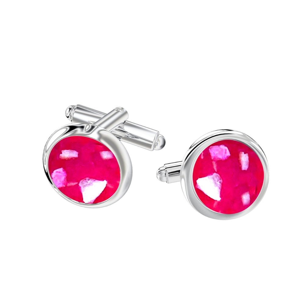 Ashes Infused JewelleryAura-Star Cufflinks Classic