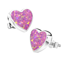 Ashes Infused JewelleryAura-Star Earrings Hearts
