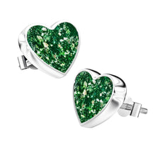 Ashes Infused JewelleryAura-Star Earrings Hearts