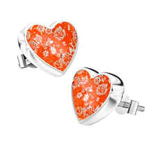 Ashes Infused JewelleryAura-Star Earrings Hearts