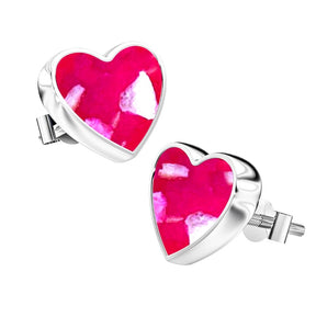 Ashes Infused JewelleryAura-Star Earrings Hearts