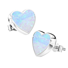 Ashes Infused JewelleryAura-Star Earrings Hearts