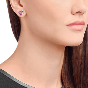 Ashes Infused JewelleryAura-Star Earrings Hearts