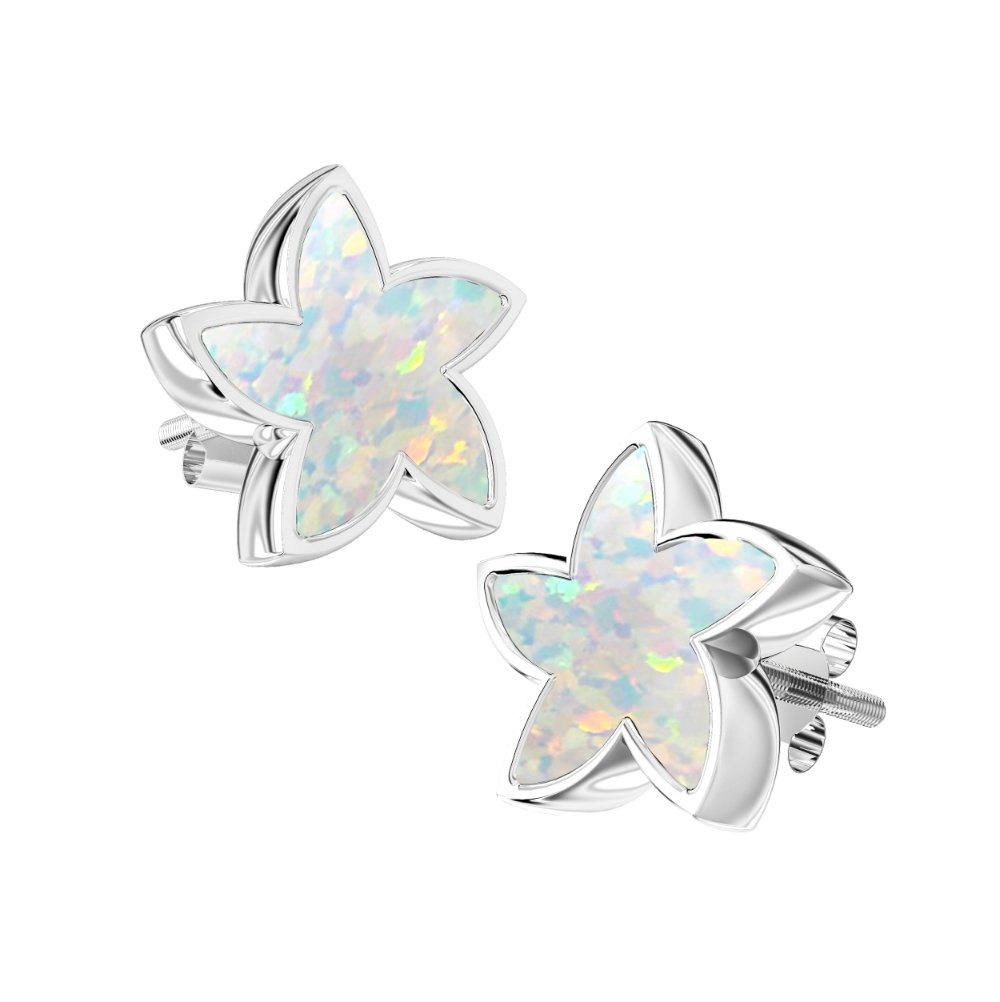 Ashes Infused JewelleryAura-Star Earrings Stars