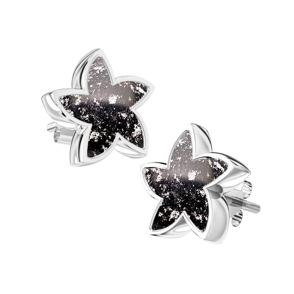 Ashes Infused JewelleryAura-Star Earrings Stars