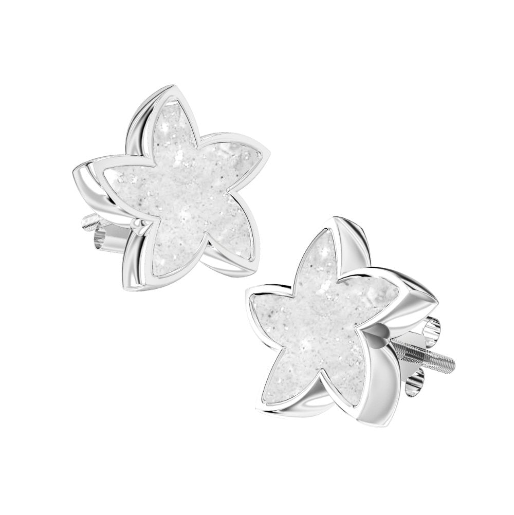 Ashes Infused JewelleryAura-Star Earrings Stars