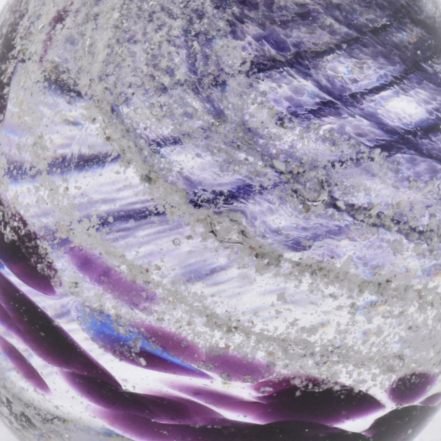Ashes Infused JewelleryAura-Star® Handblown Glass Ashes Infused Keepsake Heart