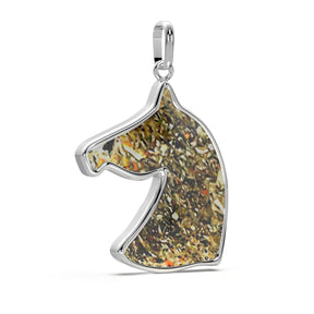 Ashes Infused JewelleryAura-Star Horse Pendant