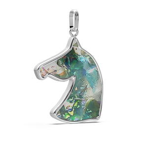 Ashes Infused JewelleryAura-Star Horse Pendant