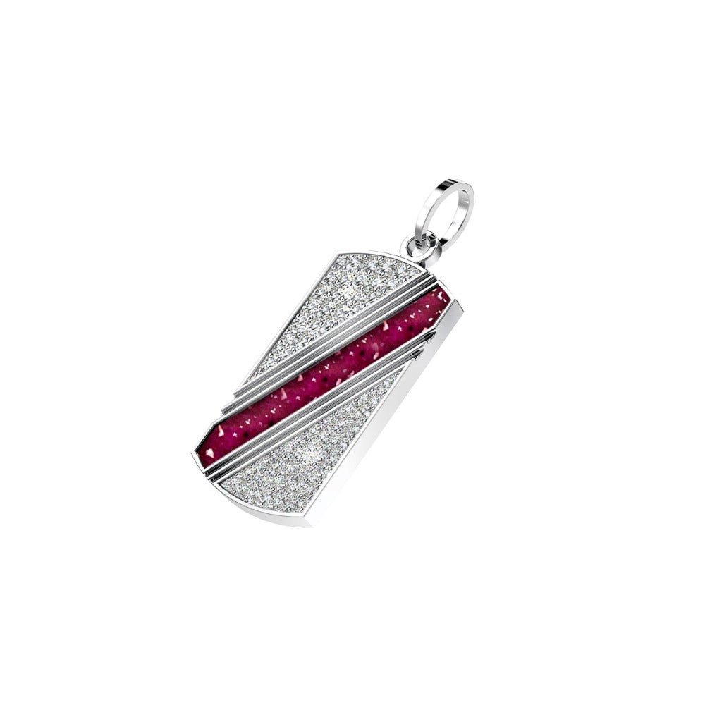 Ashes Infused JewelleryAura-Star Mens Pendant Reminisce