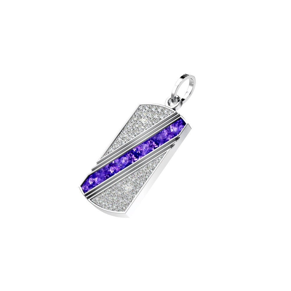 Ashes Infused JewelleryAura-Star Mens Pendant Reminisce