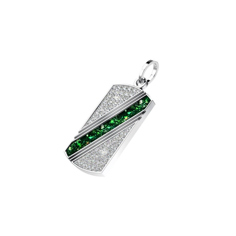 Ashes Infused JewelleryAura-Star Mens Pendant Reminisce