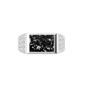 Ashes Infused JewelleryAura-Star Mens Ring Admire