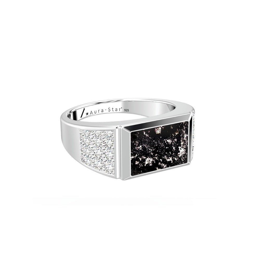 Ashes Infused JewelleryAura-Star Mens Ring Admire