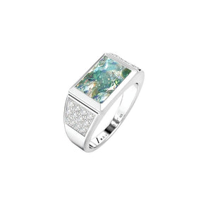 Ashes Infused JewelleryAura-Star Mens Ring Admire