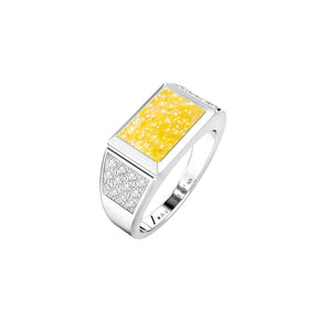 Ashes Infused JewelleryAura-Star Mens Ring Admire
