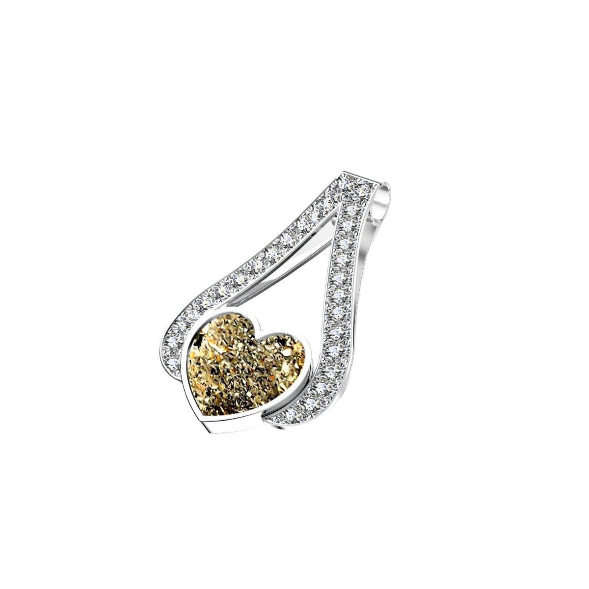 Ashes Infused JewelleryAura-Star Pendant Adore