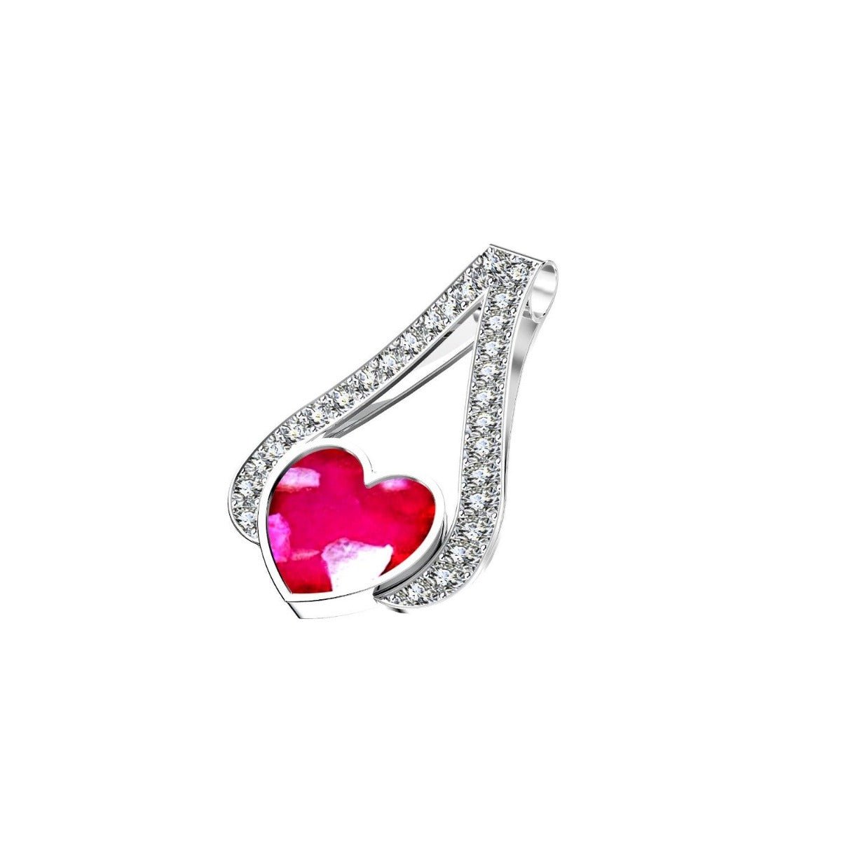 Ashes Infused JewelleryAura-Star Pendant Adore