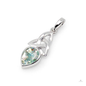 Ashes Infused JewelleryAura Star Pendant Celtic Knot
