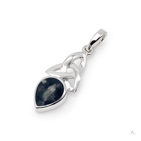 Ashes Infused JewelleryAura Star Pendant Celtic Knot