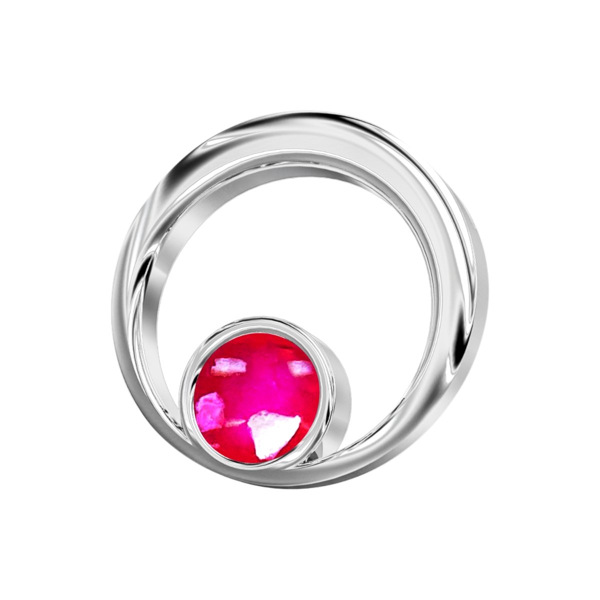 Ashes Infused JewelleryAura Star Pendant Circle of Life