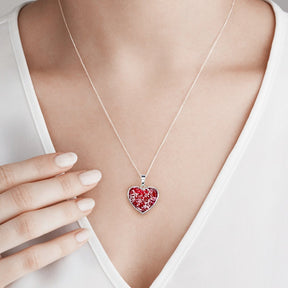 Ashes Infused JewelleryAura-Star Pendant Classic Heart