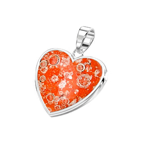 Ashes Infused JewelleryAura-Star Pendant Classic Heart