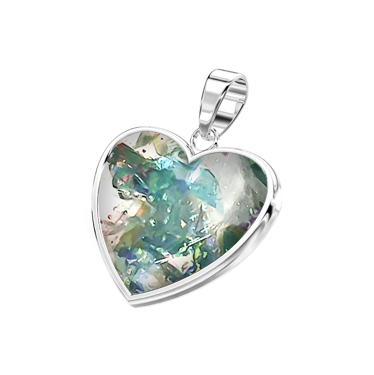 Ashes Infused JewelleryAura-Star Pendant Classic Heart