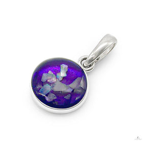 Ashes Infused JewelleryAura-Star Pendant Classic Round