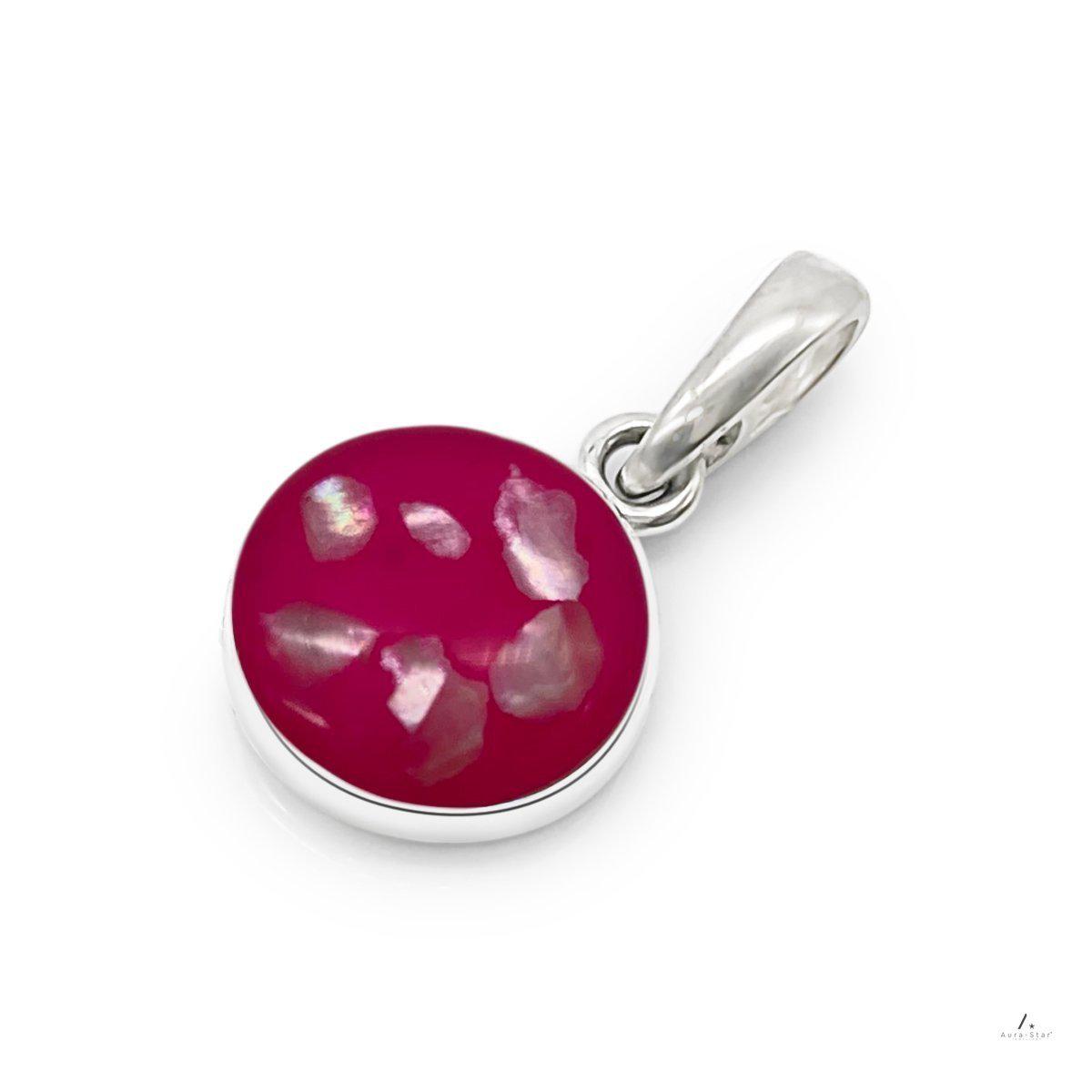 Ashes Infused JewelleryAura-Star Pendant Classic Round