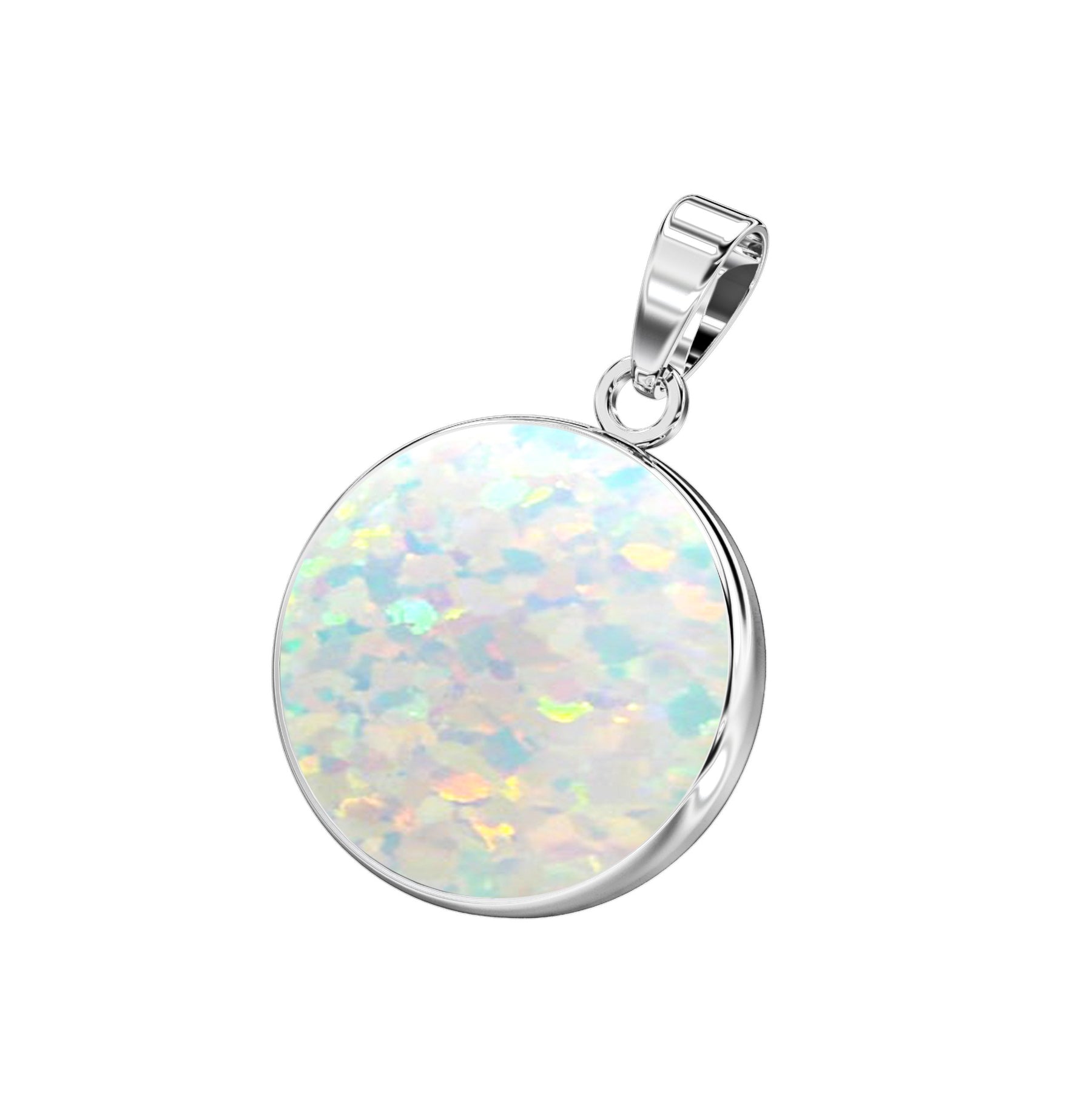 Ashes Infused JewelleryAura-Star Pendant Classic Round