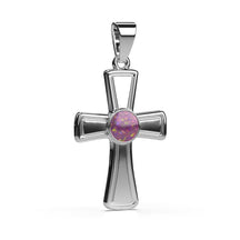 Ashes Infused JewelleryAura Star Pendant Cross Classic