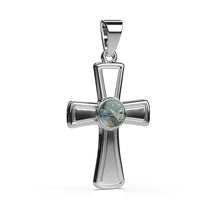 Ashes Infused JewelleryAura Star Pendant Cross Classic